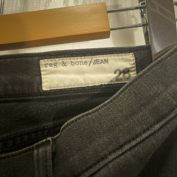 Rag & bone soft rock jeans w/ holes - Picture 6 of 8